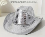 FX-TE-645727 Disco Mirror Cowboy Hat