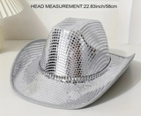 FX-TE-645727 Disco Mirror Cowboy Hat