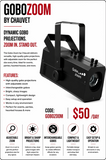 HIRE - Chauvet Gobo Zoom