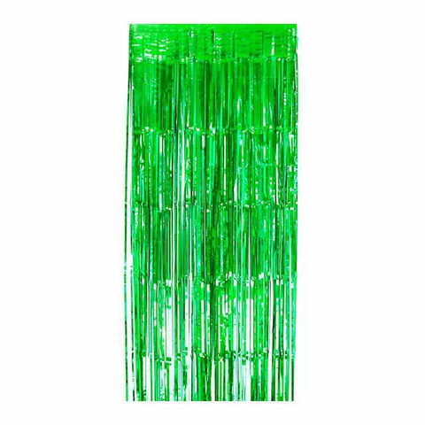 PM-613034 Foil Mylar Curtain - GREEN 2m x 1m