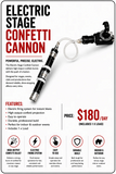 HIRE - Electric Stage Confetti Cannon