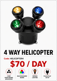 HIRE - 4 Way Helicopter