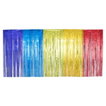 PM-613047 Foil Mylar Curtain - RAINBOW LARGE 1.8m x 4m