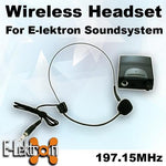 E-Lektron EL-M197.15 VHF Headset Microphone for PA System