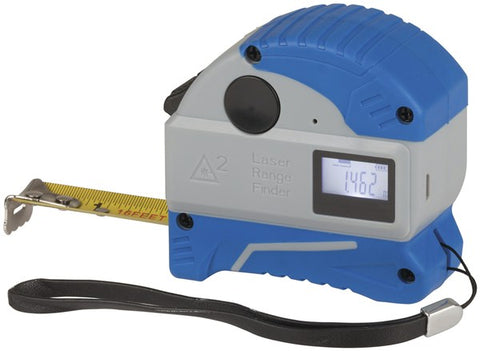 30m Laser Distance Meter with 5m Tape Measure