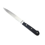 Long Bladed Kitchen Knife Prop - SILVER and BLACK