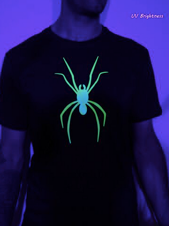 T-Shirt - Spider UV Green