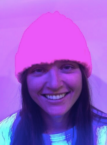 Beanie - UV Neon Pink