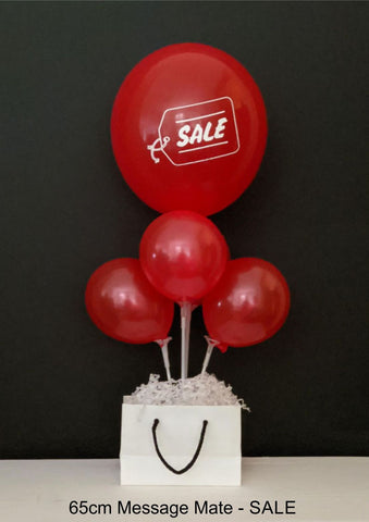 iBALLOONS - "SALE" Table Bouquet 65cm