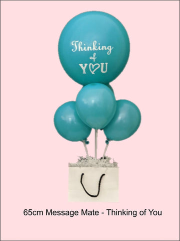 iBALLOONS - "Thinking Of You" Table Bouquet 65cm