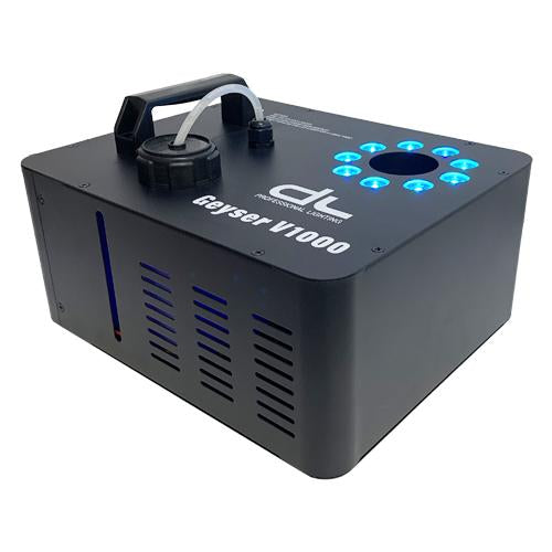 DL Geyser UP Vertical RGB Smoke Machine DMX 1000W – AVFXsales