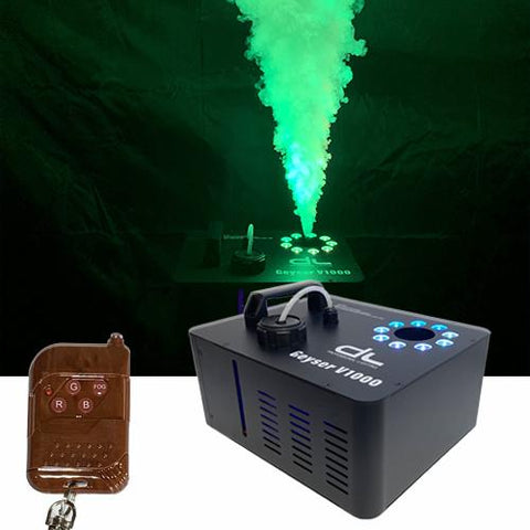 DL Geyser UP Vertical RGB Smoke Machine DMX 1000W