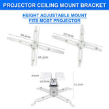 DA-1AV Projector Adjustable Ceiling / Wall Mount