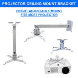 DA-1AV Projector Adjustable Ceiling / Wall Mount