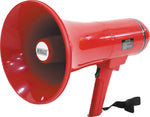 A1980B - Redback Megaphone PA Public Address 25W (35W Max) Red