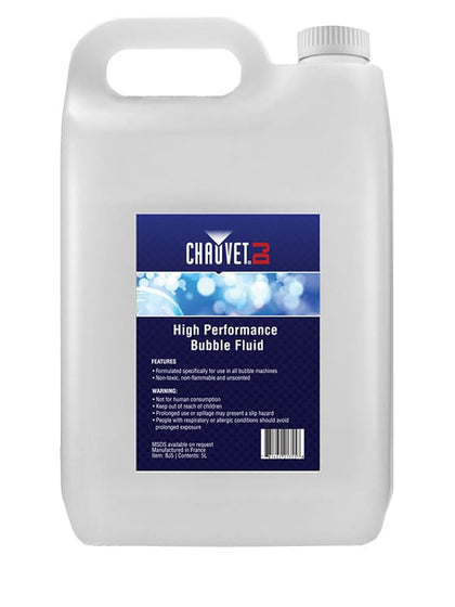BJ5 - Chauvet DJ Bubble Machine Fluid – 5 Litre