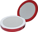 AL-D0504A  Compact Mirror Power Bank With LED Lighting 3000mAh