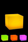 Colour Changing LED Cube Stool (Rechargeable)