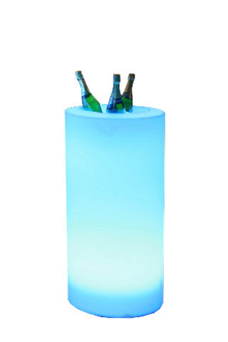 Colour Changing LED Pedestal Ice Bucket (Rechargeable)