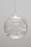 Hanging Sphere with 10 x Seed LED (warm white)