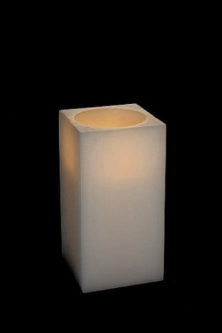 Real Wax Square LED Candle