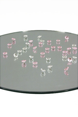 8mm Acrylic Diamond (Clear or Pink)