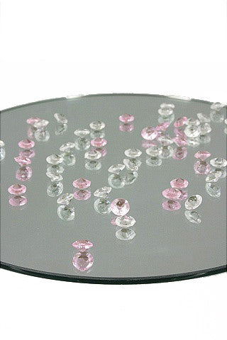 19mm Acrylic Diamond (Clear or Pink)