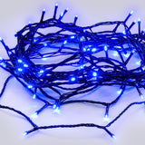 16.8m 240 LED Fairy Light Green Cable (Various Colours)