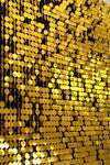 Gold Round Sequin Backdrop Panel