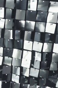 Silver Square Sequin Backdrop Panel