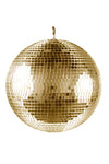 GOLD Disco Mirror Ball - 12" (30cm)