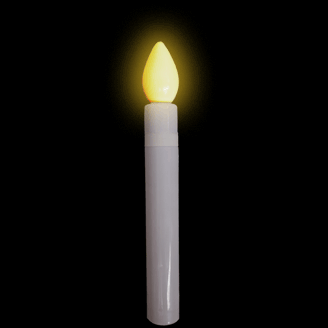 CANDLETALLWN Carols LED Flicker Yellow Candle 15cm