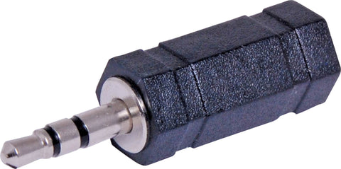 P0340 - 3.5mm Stereo Plug To 3.5mm Mono Socket Adapter