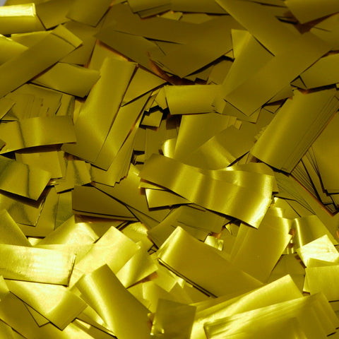 Turbo Mylarfetti Confetti 55mm x 15mm - METALLIC GOLD