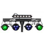 MAX Partybar10 2x Jelly 2 x PAR 1 x UV/Strobe LED