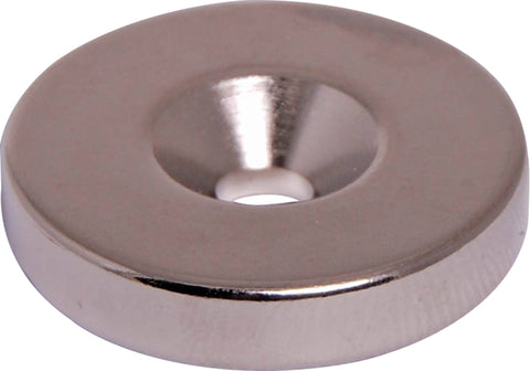 T1464 - 25 X 5mm Rare Earth Magnet Countersunk