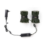 40m Twinkly App-Controlled 400 A/W/WW LED Black Cable Fairy Light