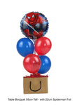 iBALLOONS - "Spiderman Theme" Table Bouquet 55cm