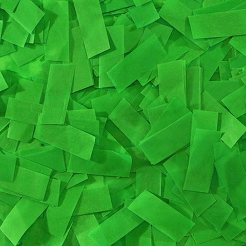 Turbofetti Confetti 55mm x 15mm - DARK GREEN