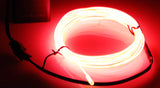 Electroluminescent (EL) Wire 3m Roll - Red