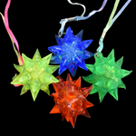 Flashing Soft Crystal Star Necklace