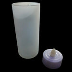 TEACCUP Frosted Tea Light Candle
