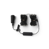 20m Twinkly App-Controlled 250 W/WW/A LED Black Cable Fairy Light